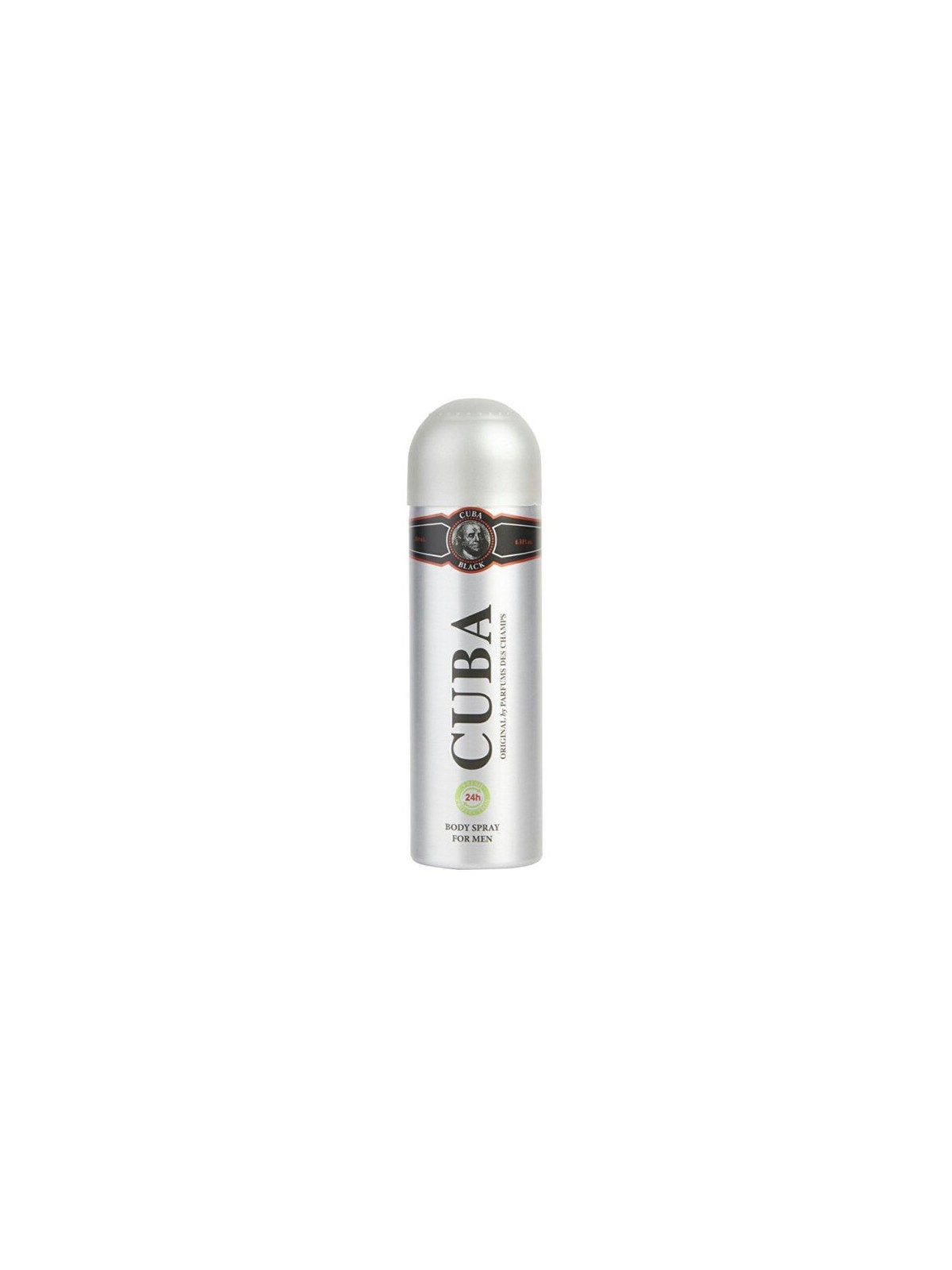 Cuba Deospray Cuba Nero uomo 200ml