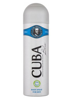 Cuba Blue Deospray for Men 200ml - Intense Freshness