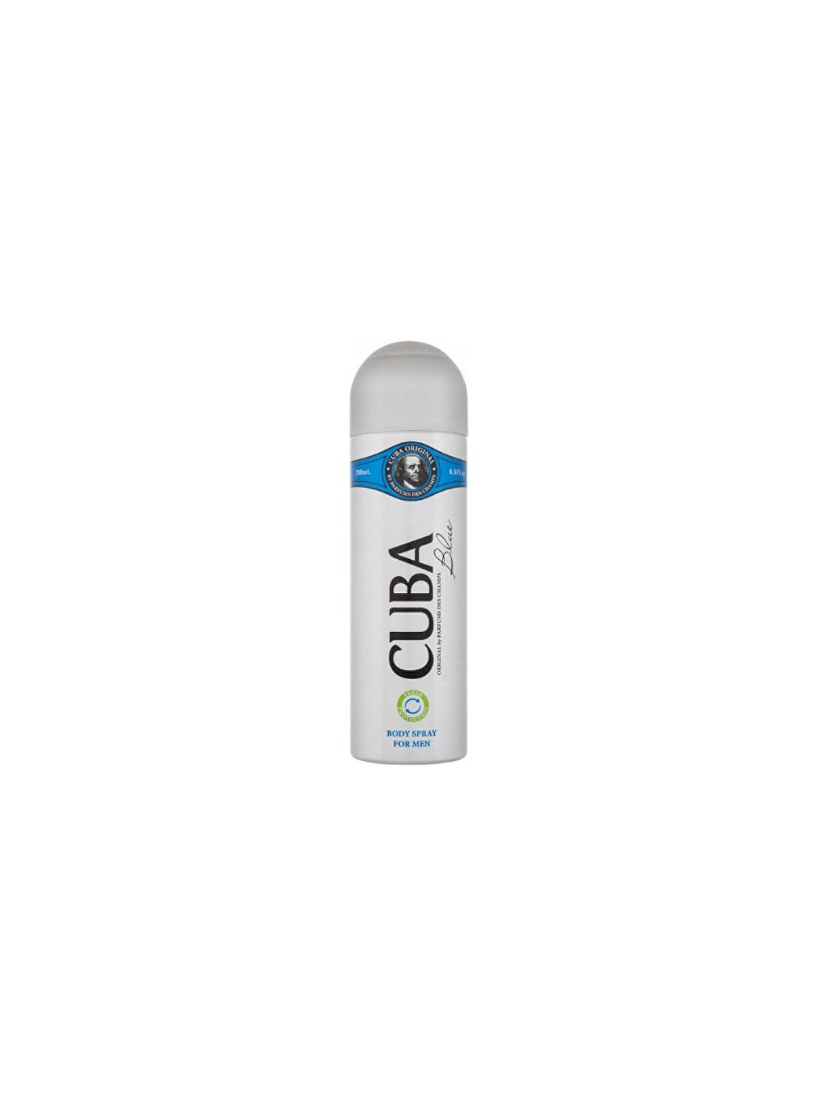 Cuba Blue Deospray for Men 200ml - Intense Freshness