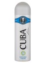 Cuba Blue Deospray for Men 200ml - Intense Freshness