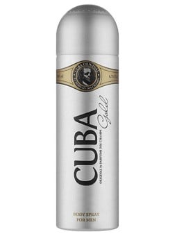 Cuba Deospray Cuba Oro uomo 200ml