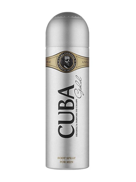 Cuba Deospray Cuba Oro uomo 200ml