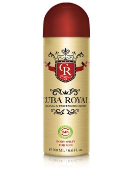 Cuba Royal Body Spray uomo 200ml