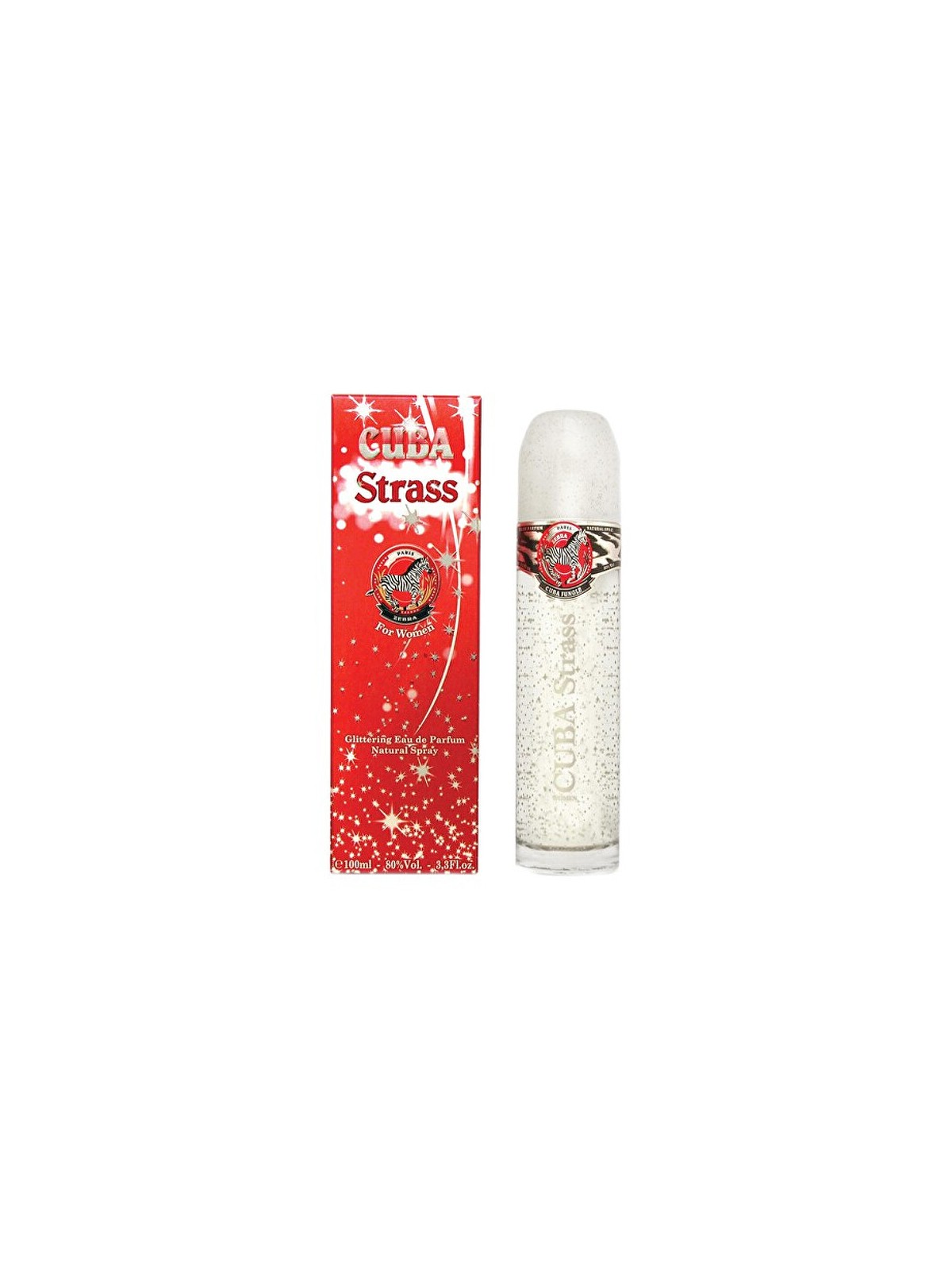 Cuba Original Strass Zebra EDP 100ml: Eleganza Unica