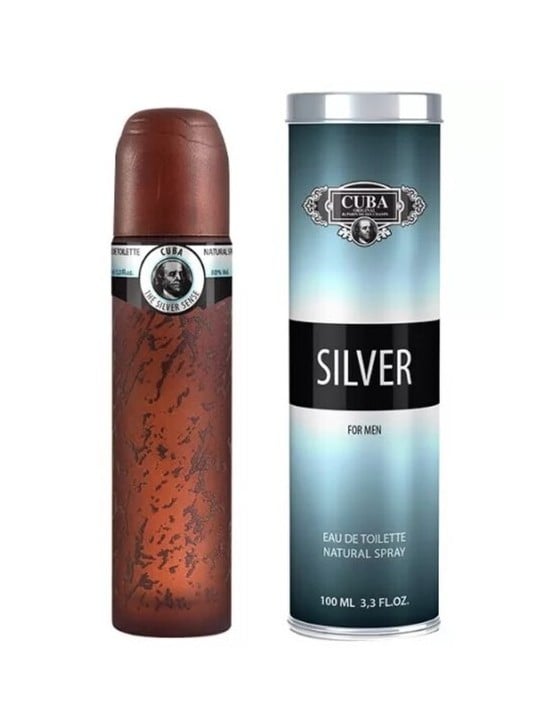 Cuba Cuba Silver eau de toilette uomo 100ml