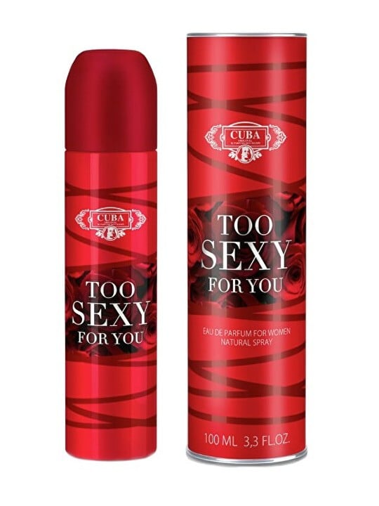 Cuba Troppo sexy per te eau de parfum donna 100ml