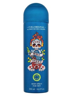 Cuba Wildheart Deodorant VAPO 200ml uomo