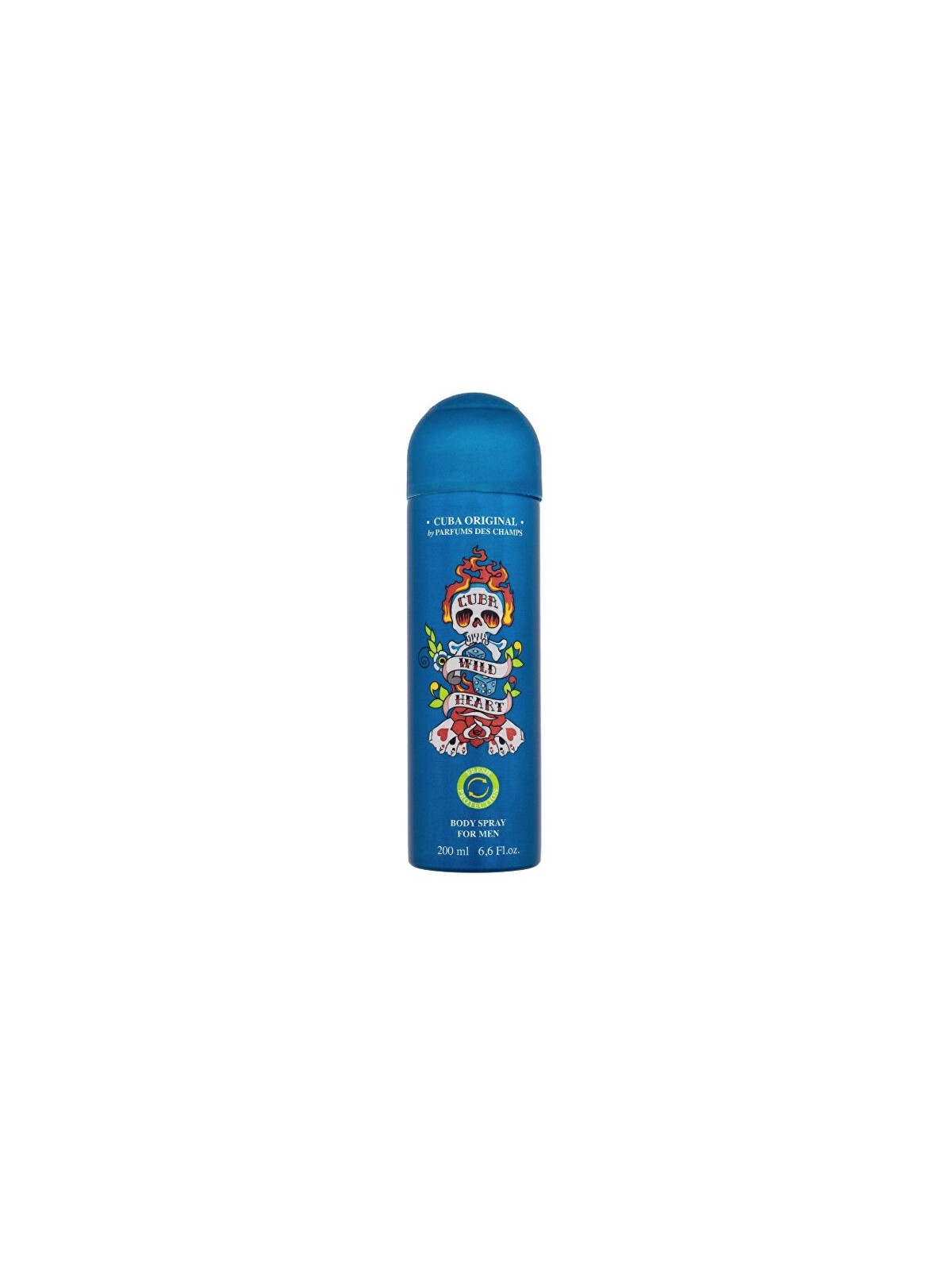 Cuba Wildheart Deodorant VAPO 200ml uomo