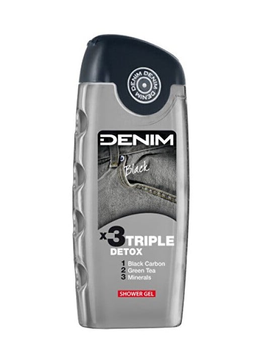 Denim Black shower gel uomo 400ml