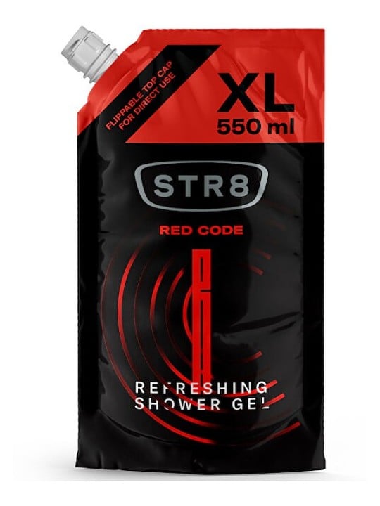 STR8 Red Code: Gel Doccia Uomo 550ml