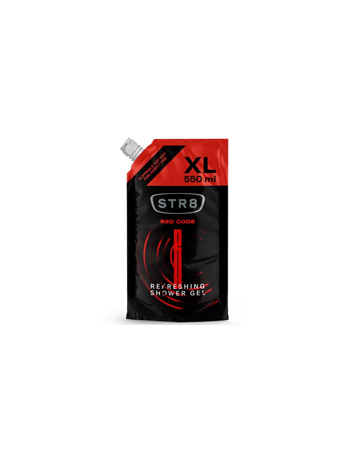 STR8 Red Code: Gel Doccia Uomo 550ml