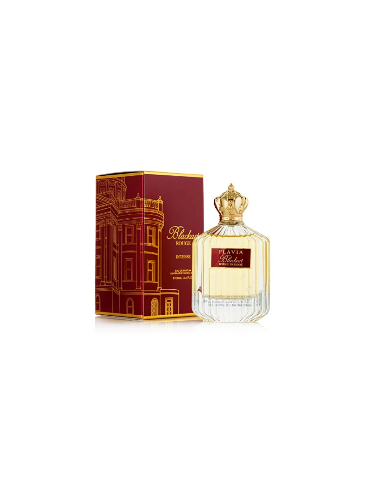 Flavia Blackart Rouge intenso eau de parfum donna 100ml