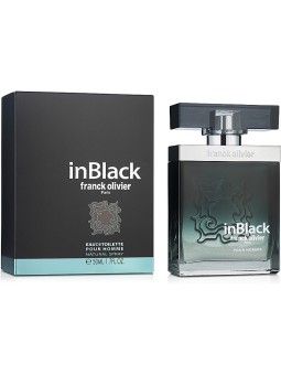 Franck Olivier In Black Eau De Toilette 75ml uomo