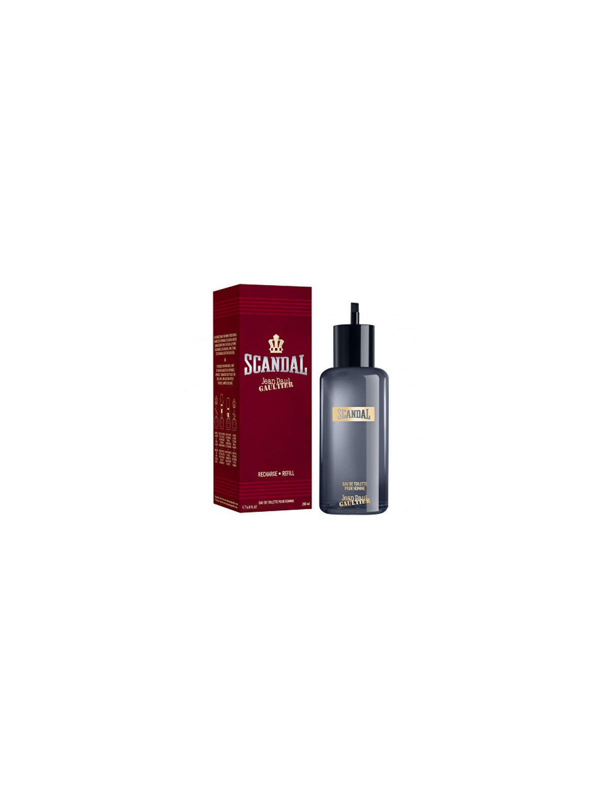 J.P. Gaultier Scandal Pour Homme eau de toilette Spray uomo 200ml Refill