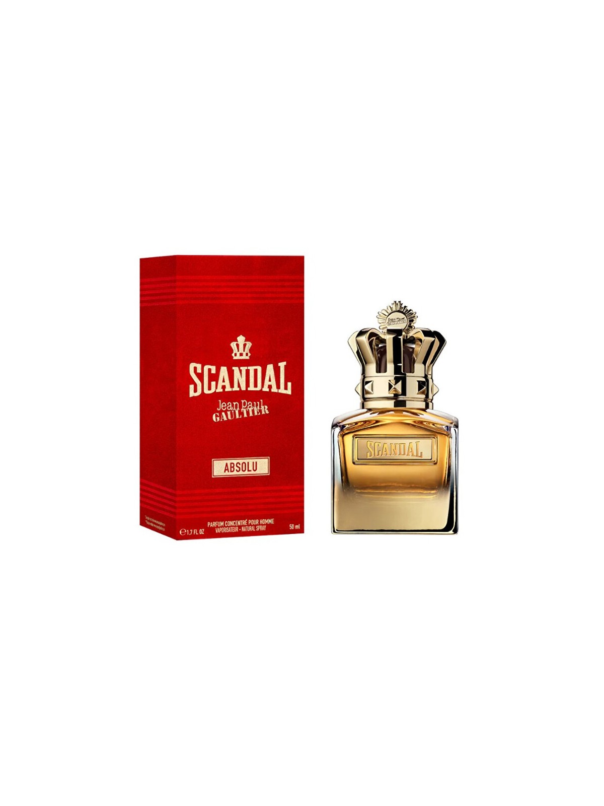 Profumo uomo Jean Paul Gaultier Scandal Absolu Pour Homme 50ml