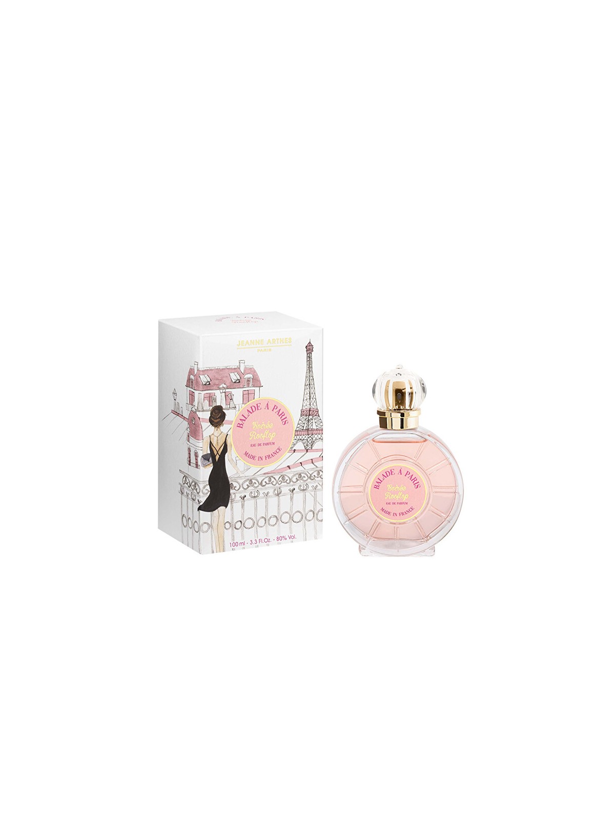 Jeanne Arthes Balade Paris Soire Rooftop Eau De Parfum 100ml