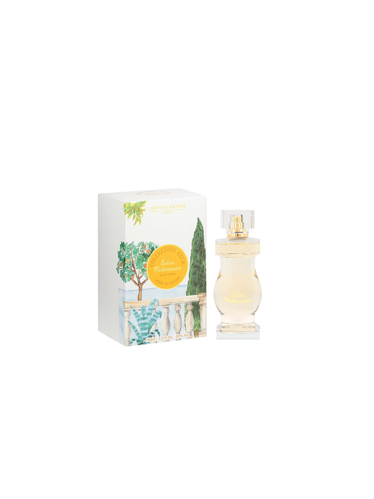 Jeanne Arthes Collezione Azur Balcon Mediterraneo eau de parfum donna 100ml