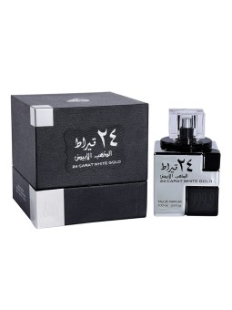 Lattafa 24 Carat White Gold Eau de Parfum Spray 100ml