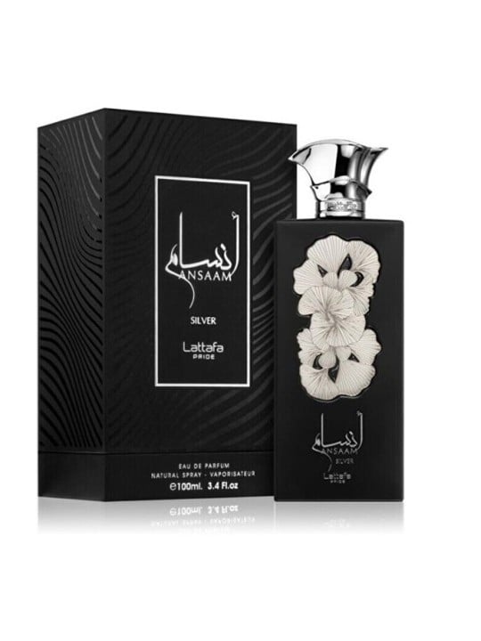 Lattafa Perfumes Ansaam Silver Unisex EDP Spray 100ml