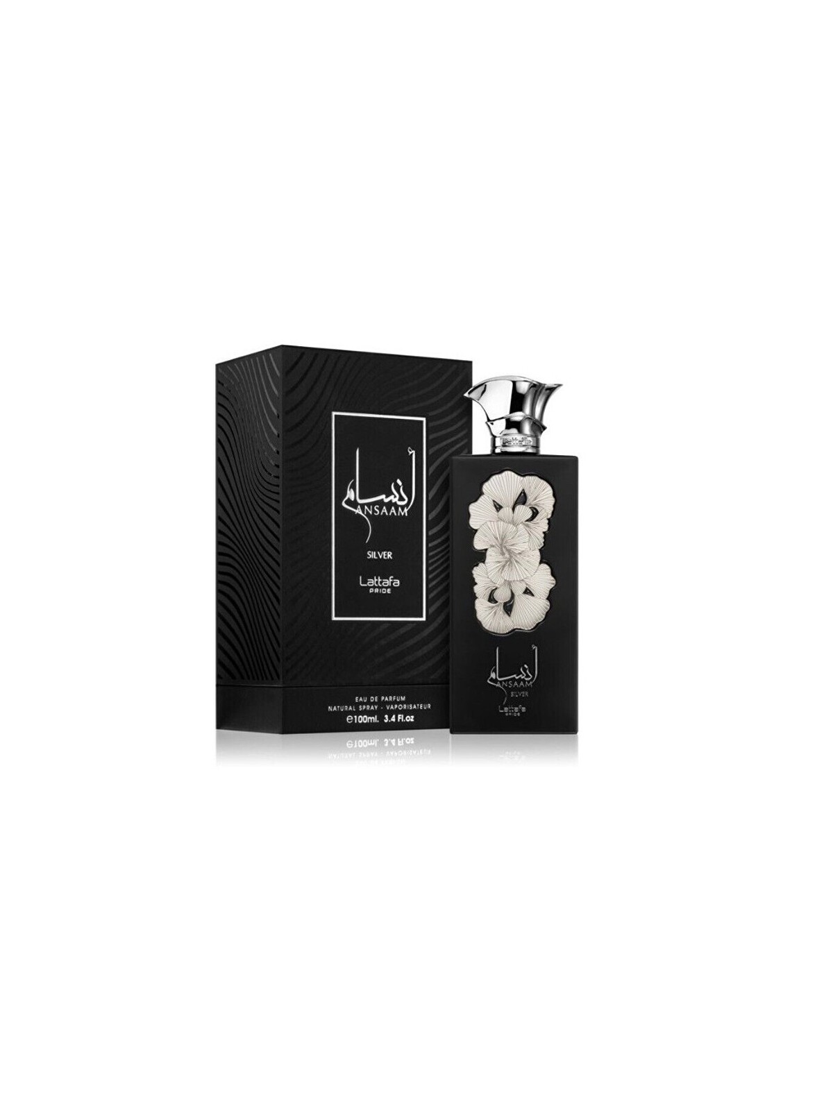 Lattafa Perfumes Ansaam Silver Unisex EDP Spray 100ml