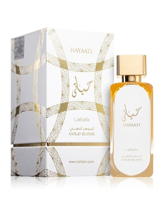 Lattafa Hayaati Gold Elixir Women eau de parfum Spray 100ml Lattafa Perfumes www.essenzetotalstyle.com 