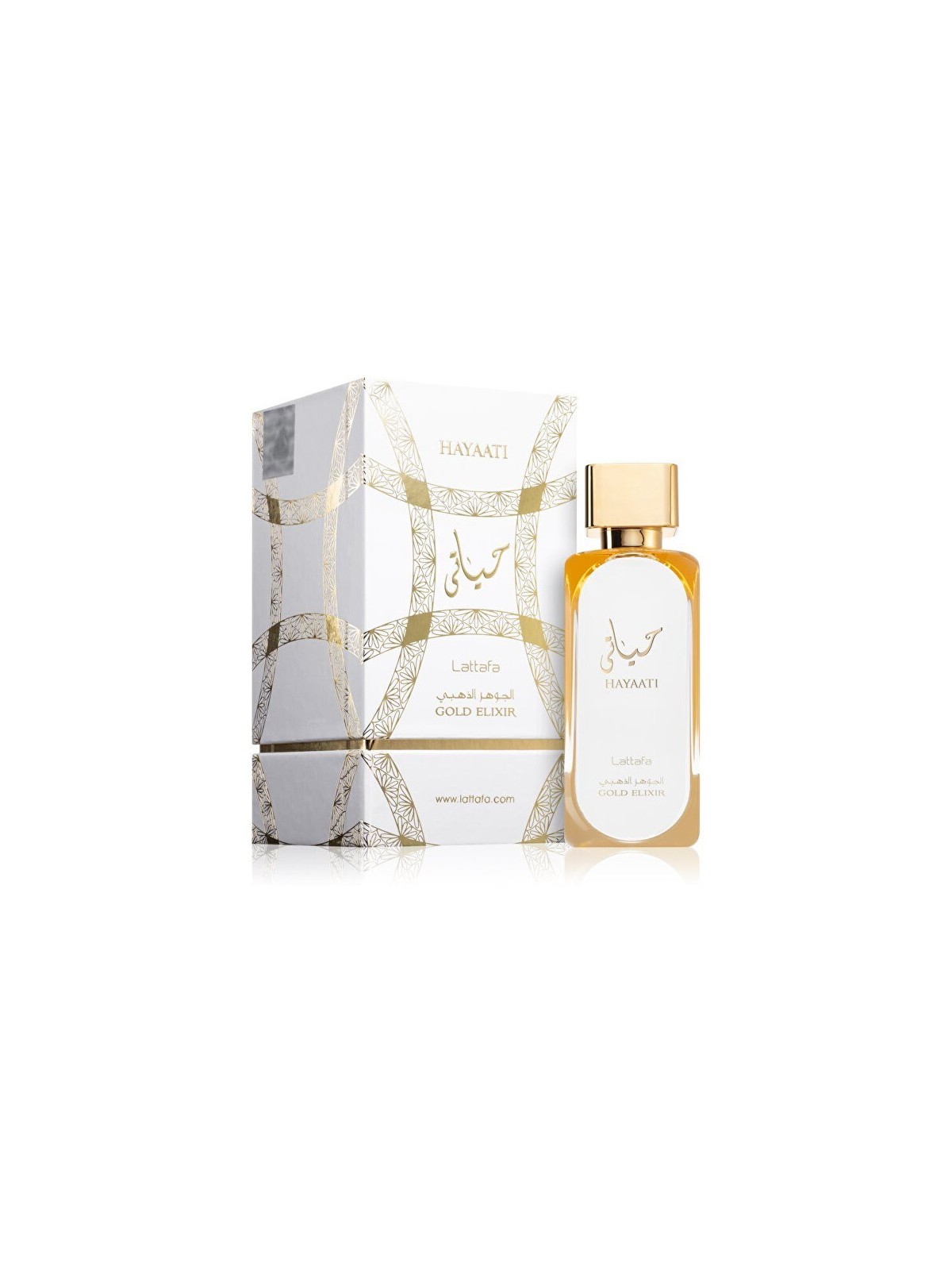 Lattafa Hayaati Gold Elixir Women eau de parfum Spray 100ml Lattafa Perfumes www.essenzetotalstyle.com 