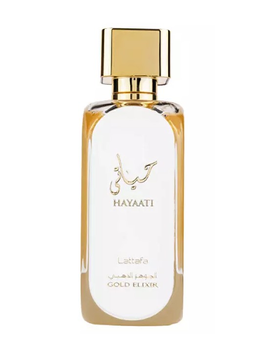 Lattafa Hayaati Gold Elixir Women eau de parfum Spray 100ml Lattafa Perfumes www.essenzetotalstyle.com 