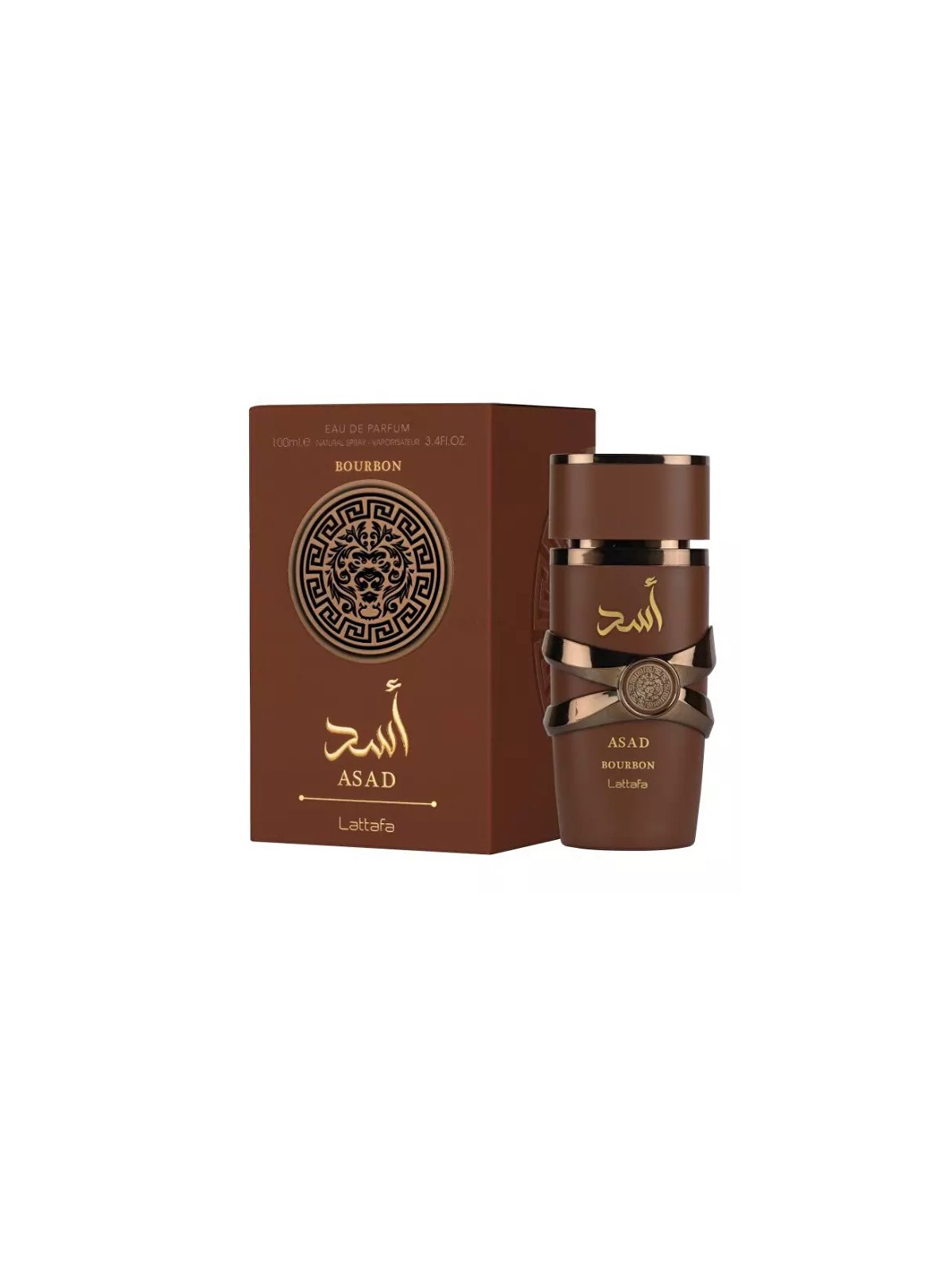 Lattafa Asad Bourbon Eau de Parfum Uomo 100ml