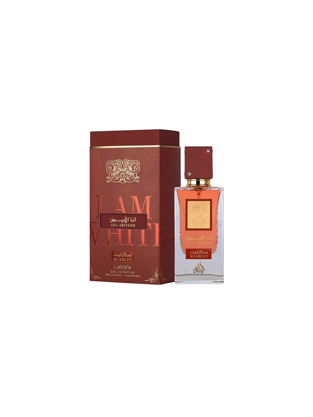 Lattafa Perfumes Ana Abiyedh Scarlet eau de parfum 60ml unisex