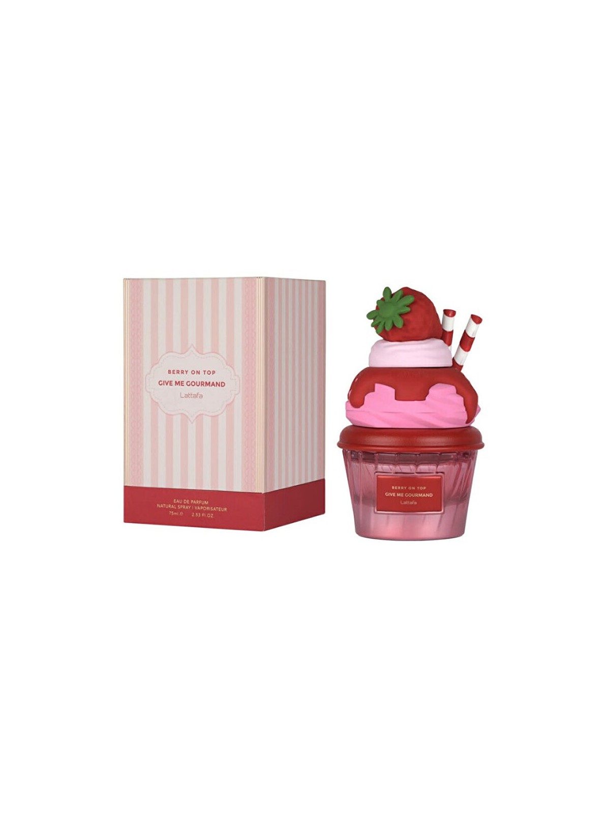 Lattafa Perfumes Give Me Gourmand Berry On Top eau de parfum 75ml unisex