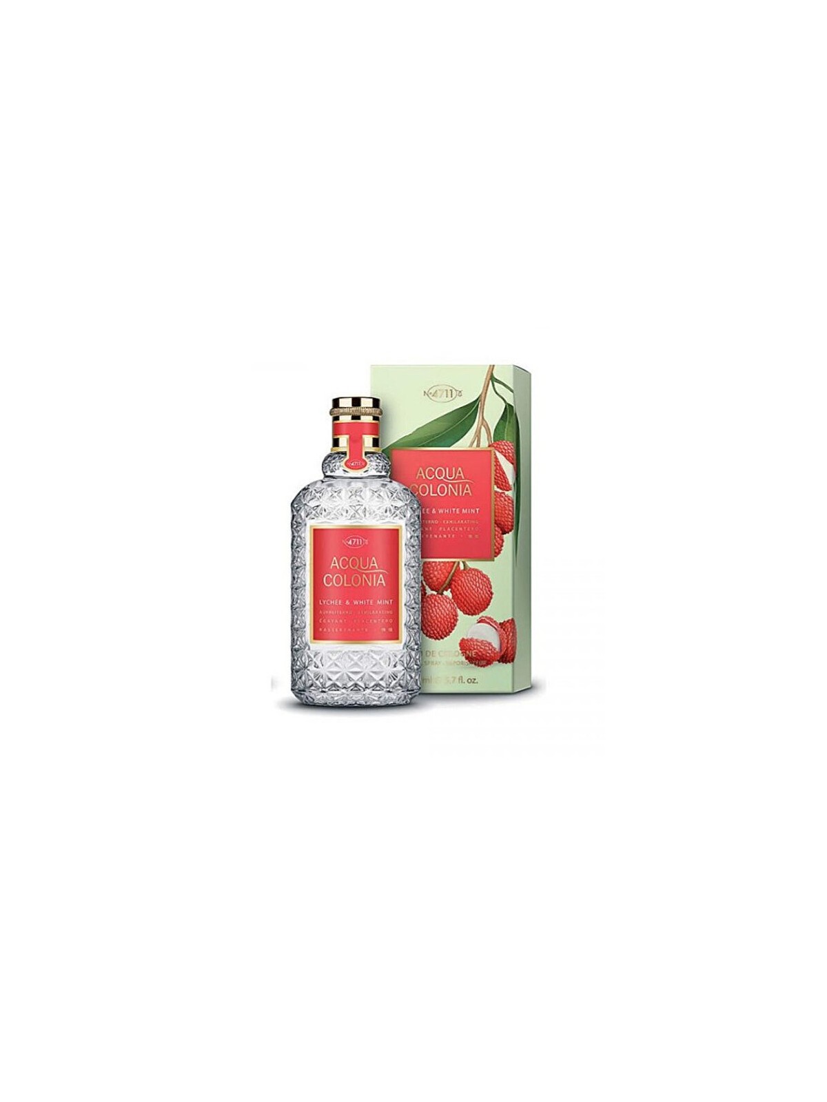 4711 Acqua Colonia Lychee & White Mint Edc Spray 170ml