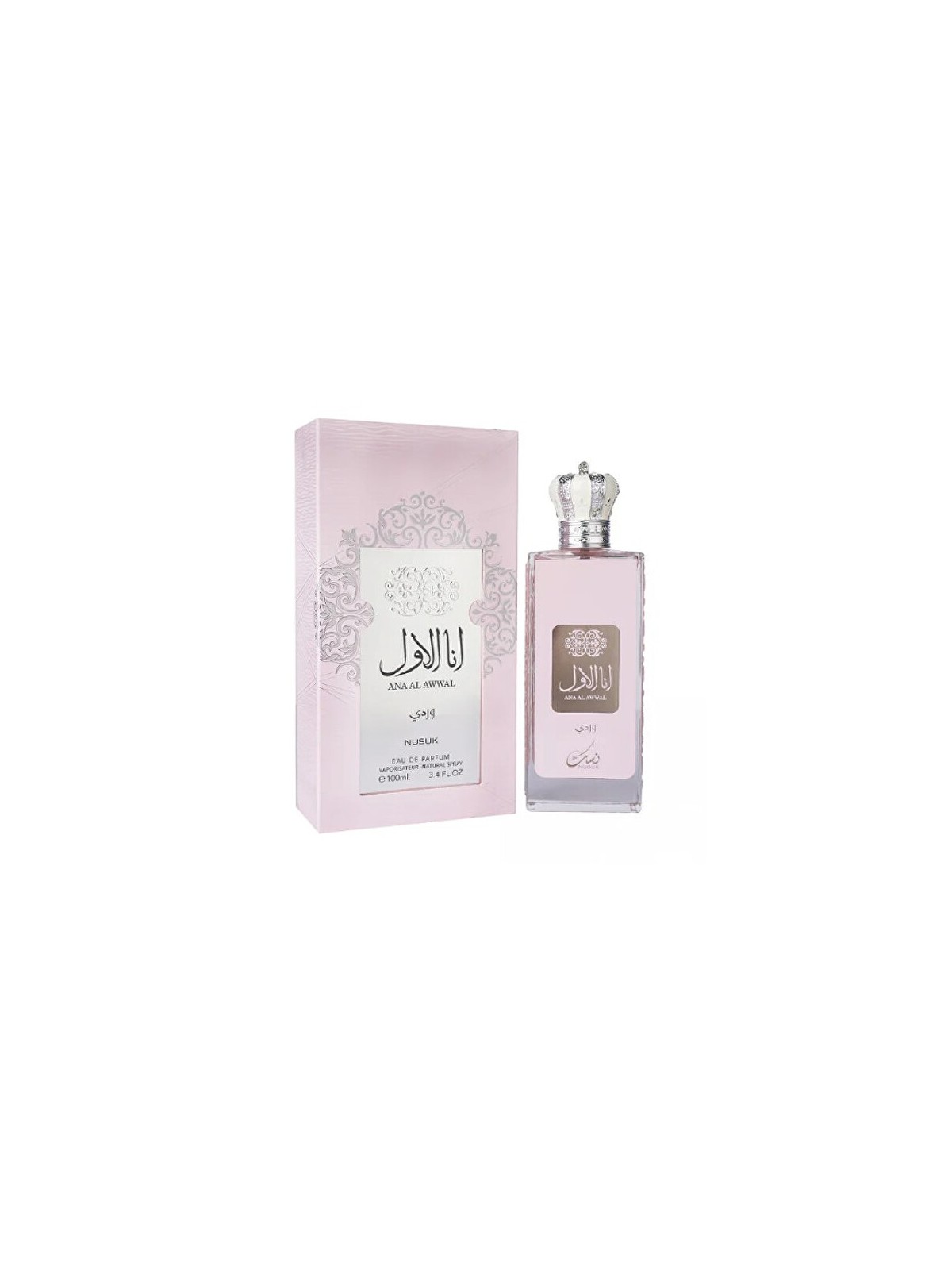 Nusuk Ana Al Awwal Wardi Eau de Parfum Donna 100ml