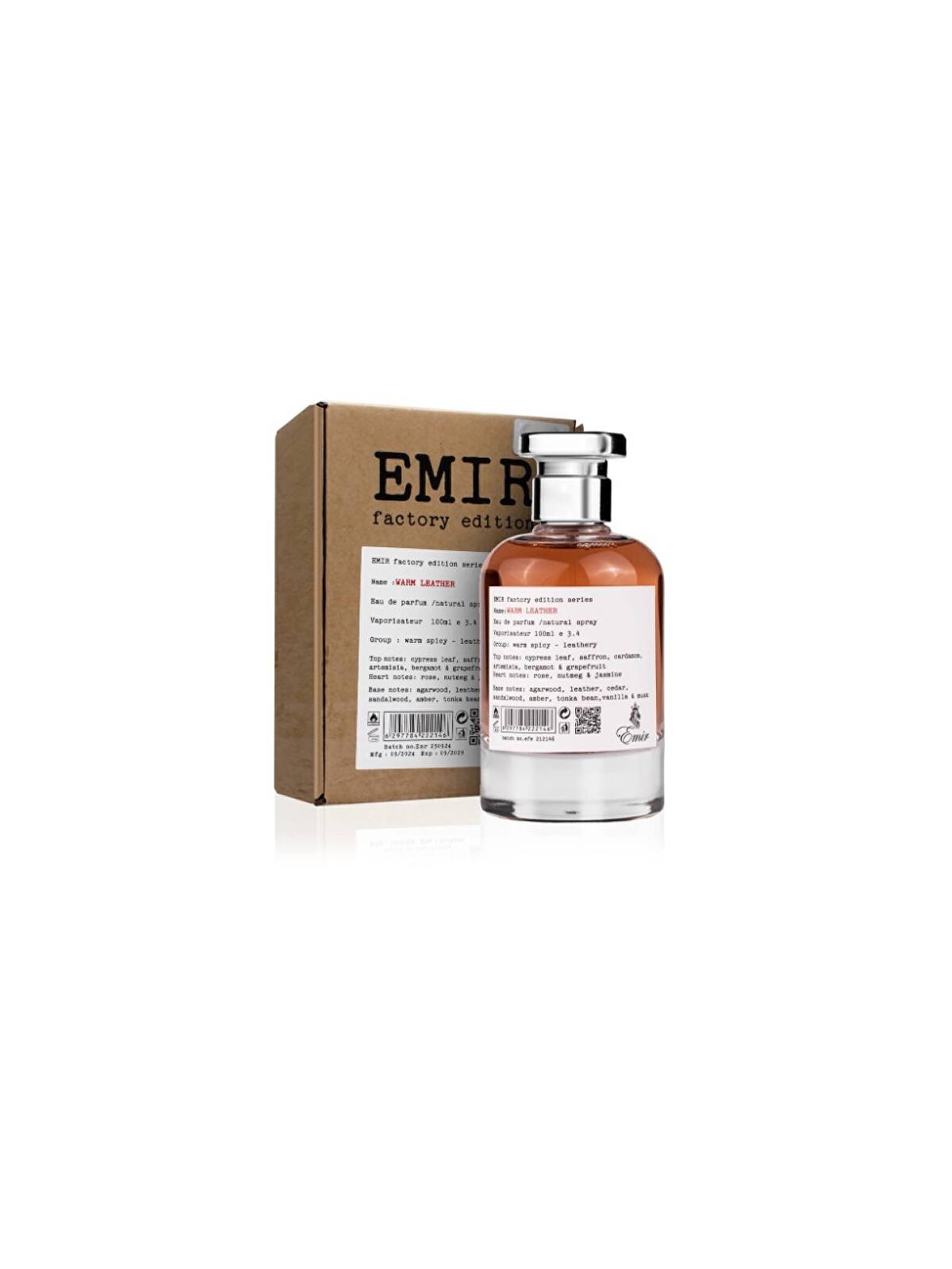 Emir Warm Leather Parfum Unisex 100ml