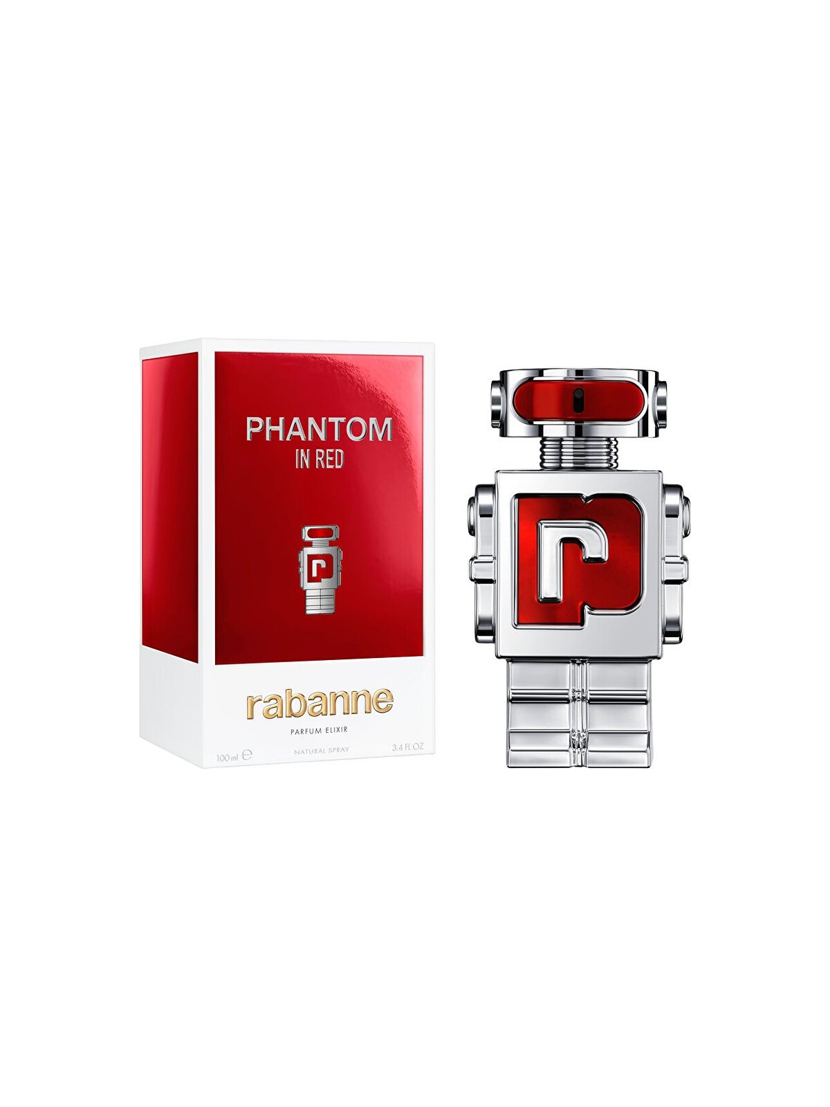 Rabanne PHANTOM IN RED PARFUM ELIXIR eau de parfum vapo 100ml uomo