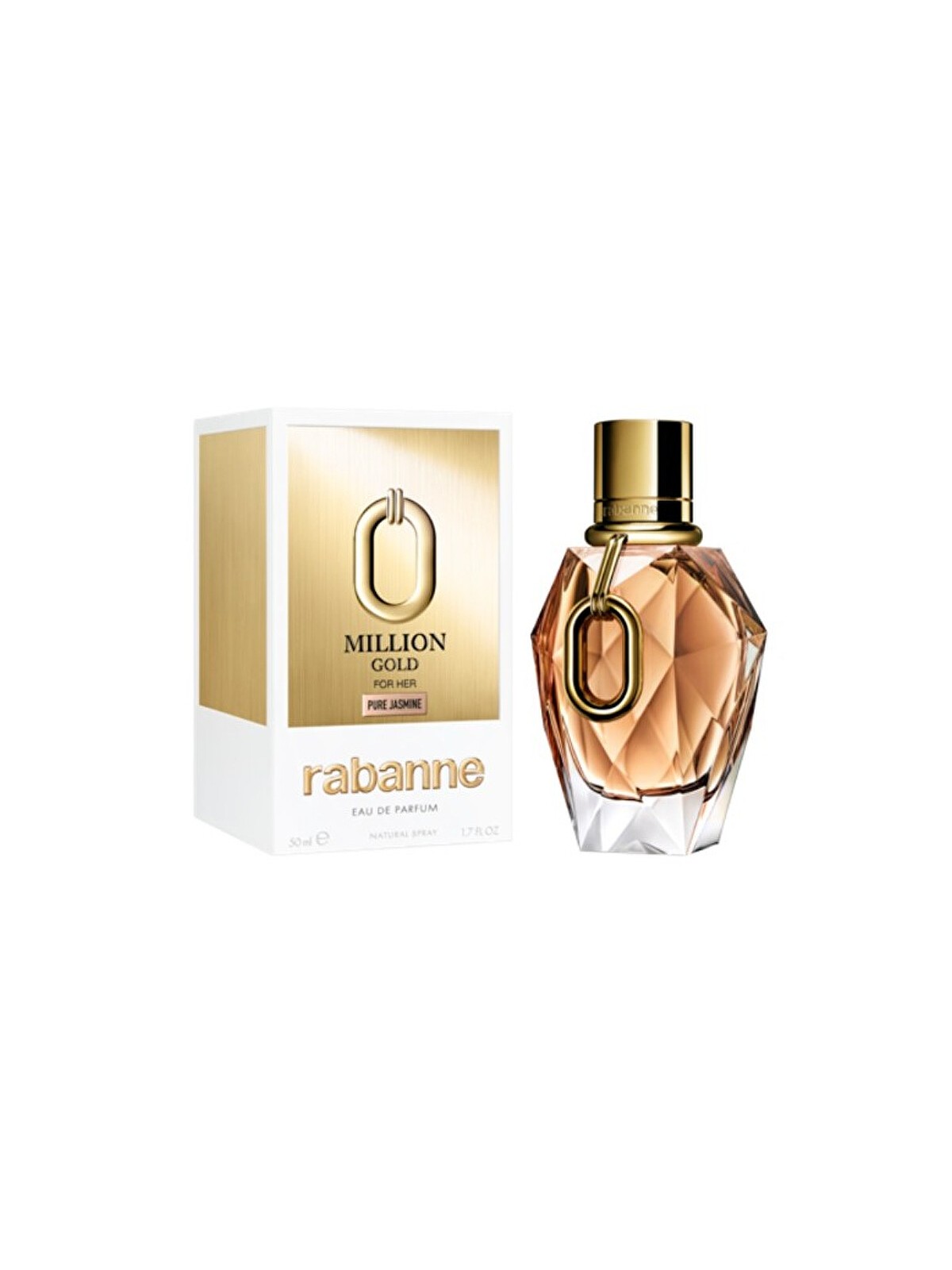 Rabanne Million Gold For Her Pure Jasmine - eau de parfum 50ml donna