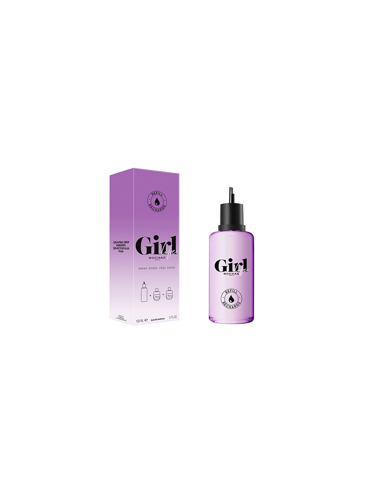 Rochas Girl Life eau de parfum ricarica 150ml
