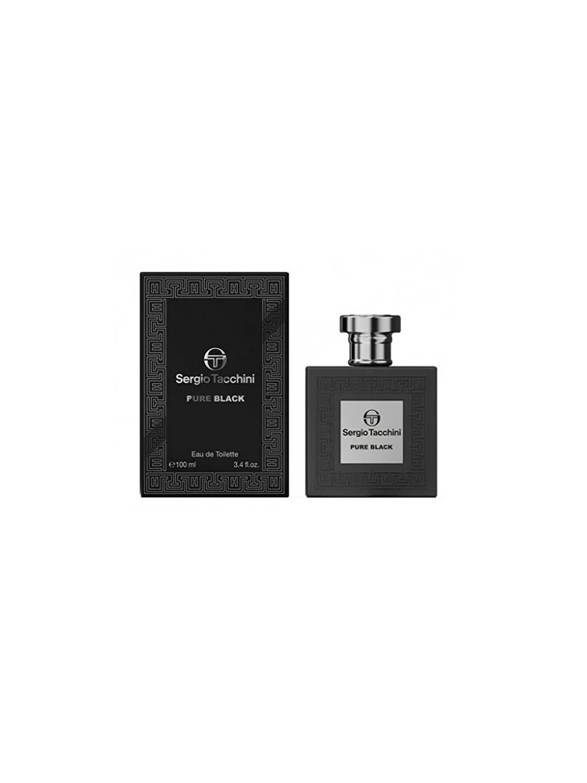 Sergio Tacchini Pure Black Eau De Toilette 100 ml man