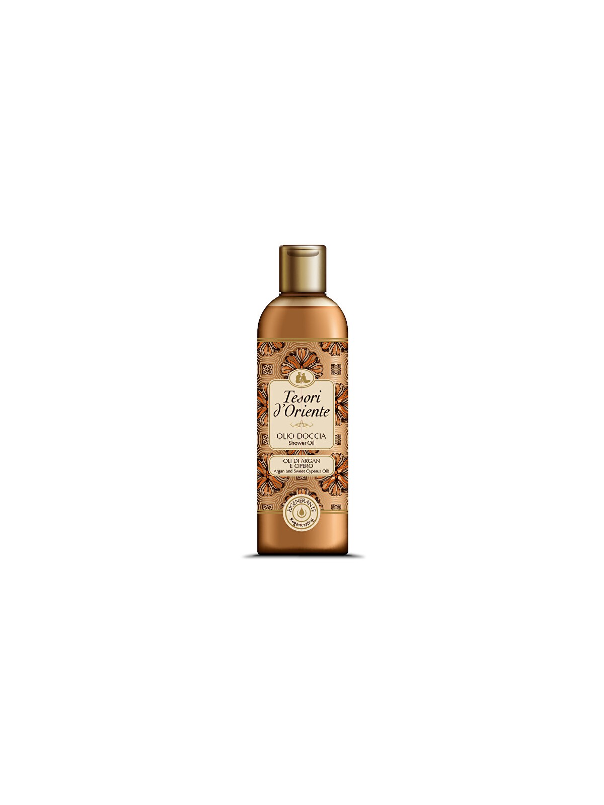 Tesori dOriente Olio Doccia Gel Doccia Argan e Dolci Oli di Cipero donna 250ml