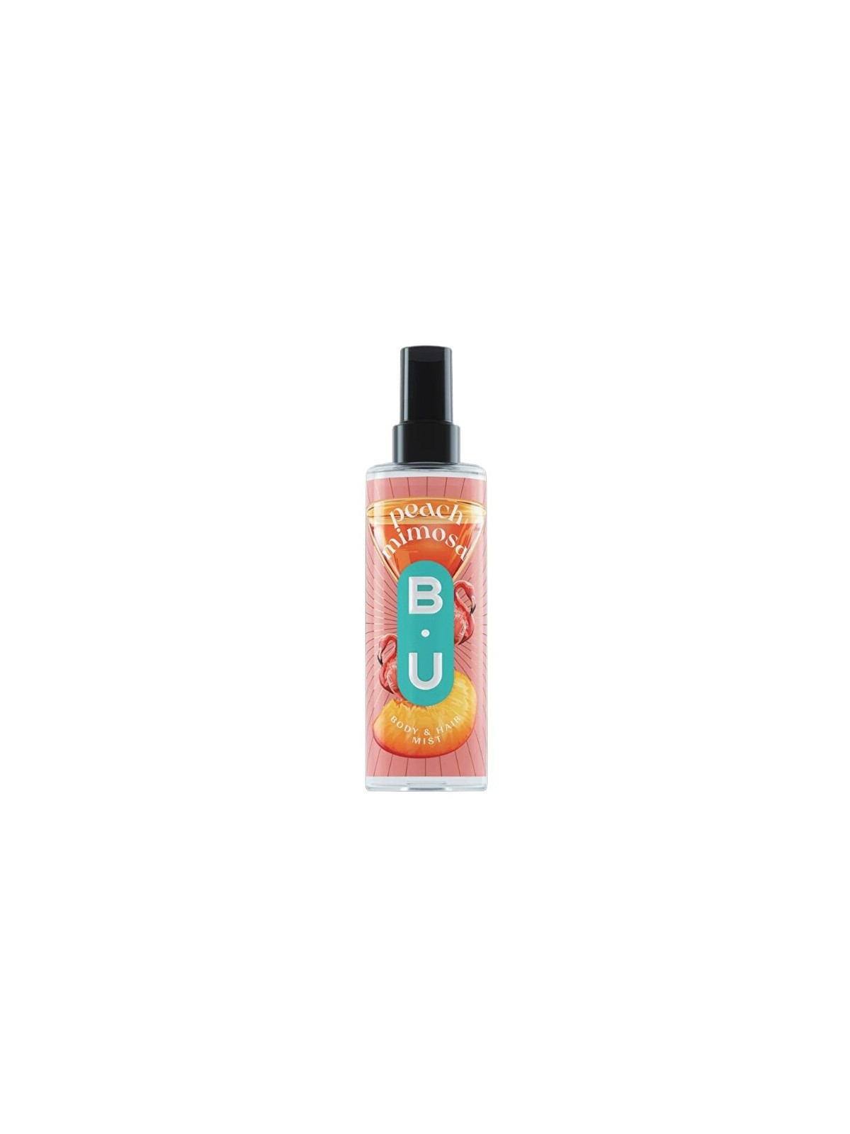 BU Peach Mimosa Spray per corpo e capelli 100ml donna