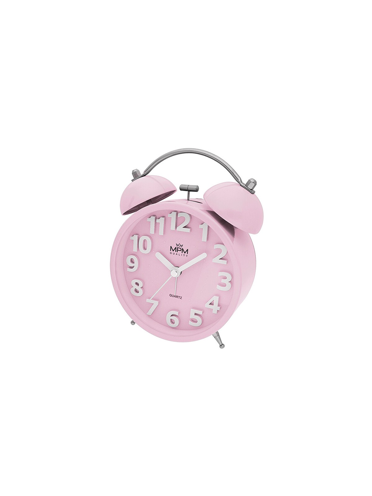 MPM Quality Sveglia analogica in metallo MPM Happy Morning - rosa C01.4056.23 donna