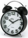 MPM Quality Sveglia analogica in metallo MPM Happy Morning - nera C01.4056.90 unisex