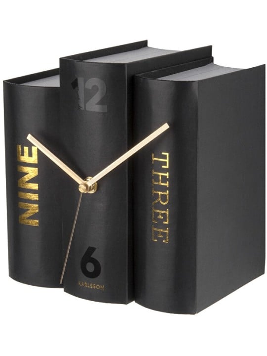Karlsson Orologio da tavolo Libro KA5729 unisex