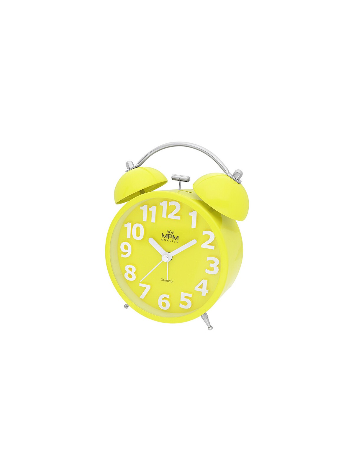 MPM Quality Sveglia analogica in metallo MPM Happy Morning - gialla C01.4056.10 donna