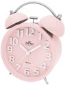 MPM Quality Sveglia analogica in metallo MPM Happy Morning - rosso chiaro C01.4056.21 donna