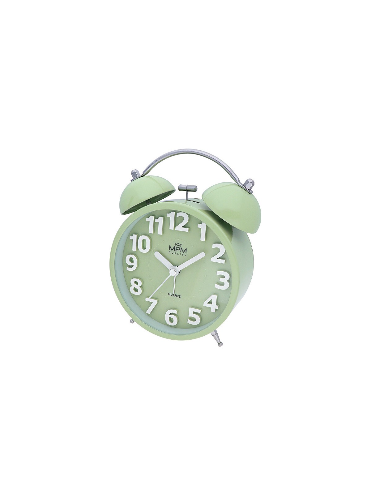 MPM Quality Sveglia analogica in metallo MPM Happy Morning - pistacchio C01.4056.45 unisex