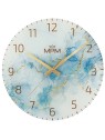 MPM Quality Orologio da parete in vetro onice E09.4375 unisex
