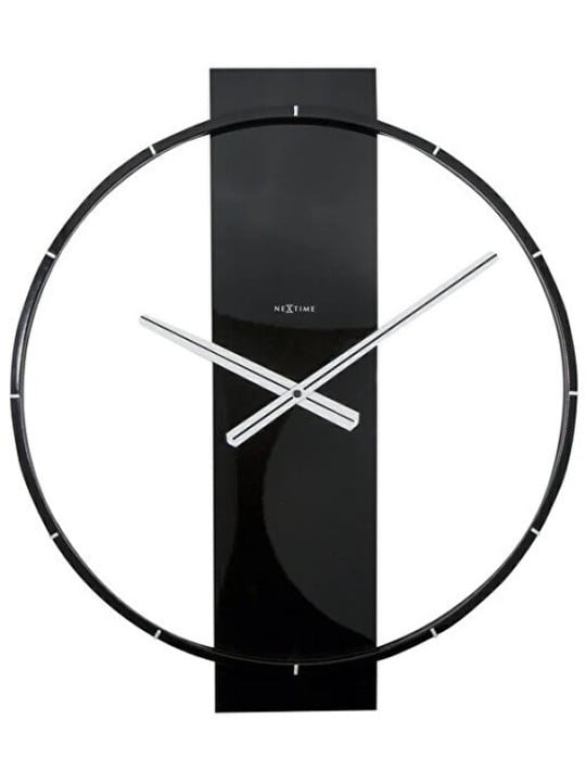 Nextime Orologio da parete grande Carl 3195ZW unisex