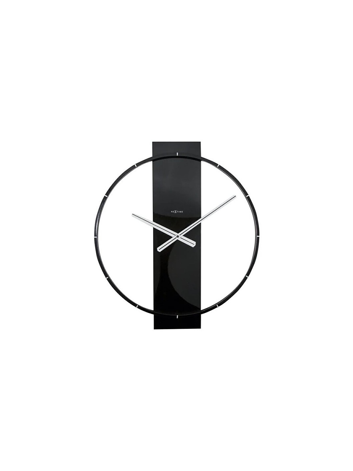 Nextime Orologio da parete grande Carl 3195ZW unisex