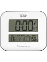 Bentime Orologio/sveglia radiocontrollato con termometro e igrometro H17-ET843W unisex