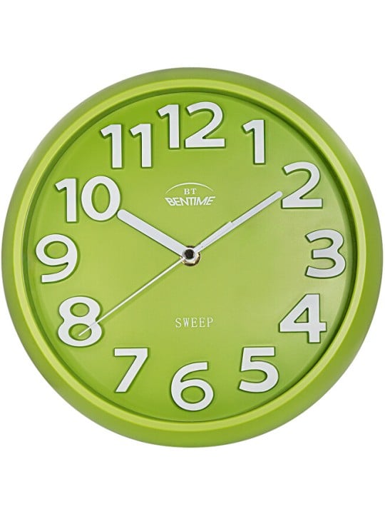 Bentime Orologio da parete dal funzionamento fluido H43-SW8315GR unisex